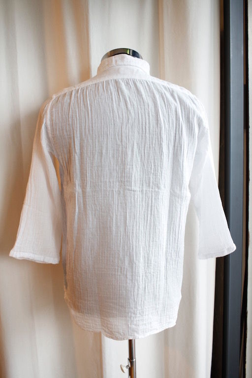 WALK ON FEEBLES別注 D.GAUZE SHIRT入荷しました_e0198668_19544834.jpg