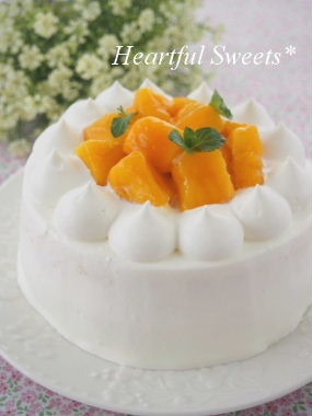 マンゴーショートケーキ Heartful Sweets