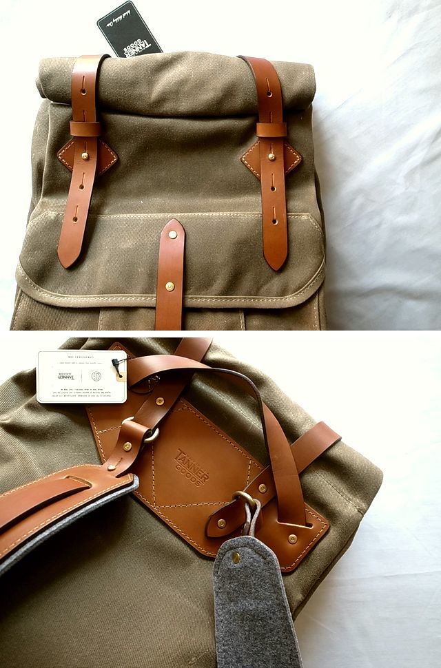 TANNER GOODS \"Everyday Tote\" \"Wilderness Rucksack\"_a0122933_15544560.jpg