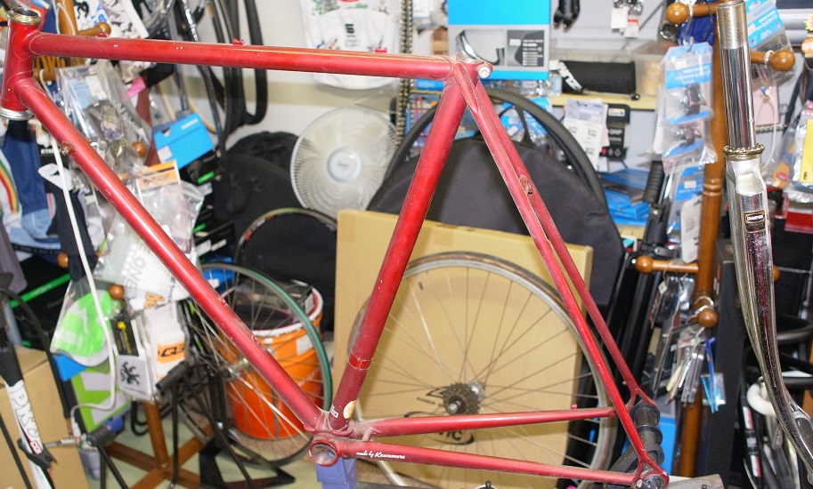 神戸プロクション59 倉庫に眠ってたロードバイクを復活 ロードバイクproku ロードバイクproku