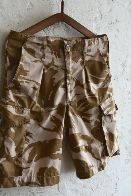  British army desert camo shorts dead stock_f0226051_13504017.jpg