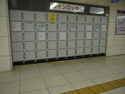 北新地駅 Jr線 旅行先で撮影した全国のコインロッカー画像
