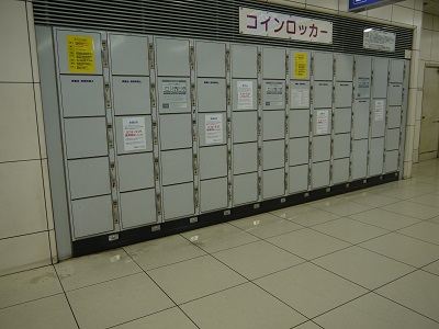 北新地駅 Jr線 旅行先で撮影した全国のコインロッカー画像