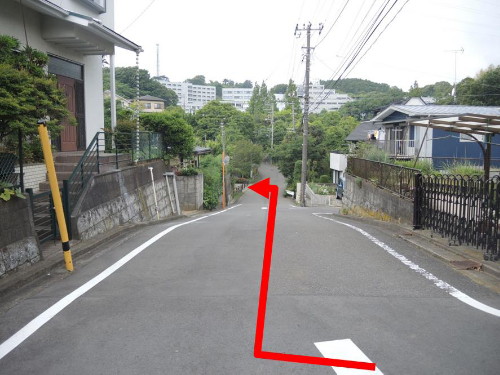 大船駅方面からのアクセス (徒歩ルート)_d0171564_10193071.jpg