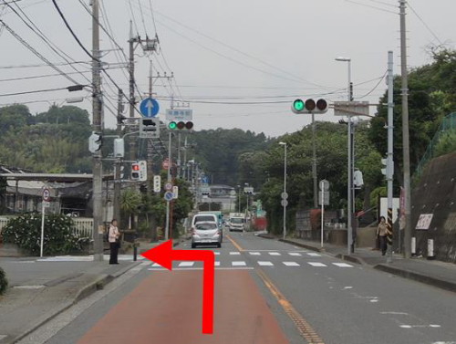 大船駅方面からのアクセス (車・徒歩ルート)_d0171564_1705259.jpg