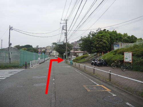 大船駅方面からのアクセス (車・徒歩ルート)_d0171564_1711490.jpg