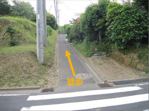 大船駅方面からのアクセス (車・徒歩ルート)_d0171564_17244232.jpg