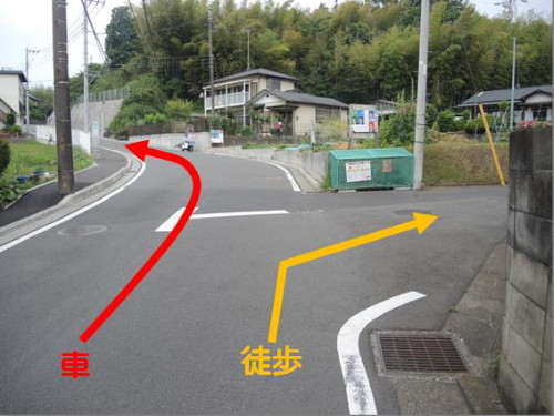 大船駅方面からのアクセス (車・徒歩ルート)_d0171564_1745292.jpg