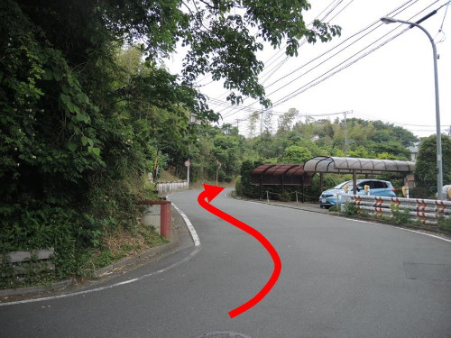 大船駅方面からのアクセス (車・徒歩ルート)_d0171564_179819.jpg