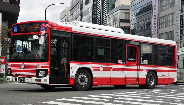 京阪京都交通 新型ブルーリボン ノンステップバス N655 撮影劇場 京阪京都交通 新型ブルーリボン ノンステップバス N655 撮影劇場