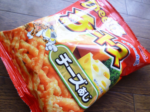 【フリトレー】Cheetos チーズあじ_c0152767_2115120.jpg
