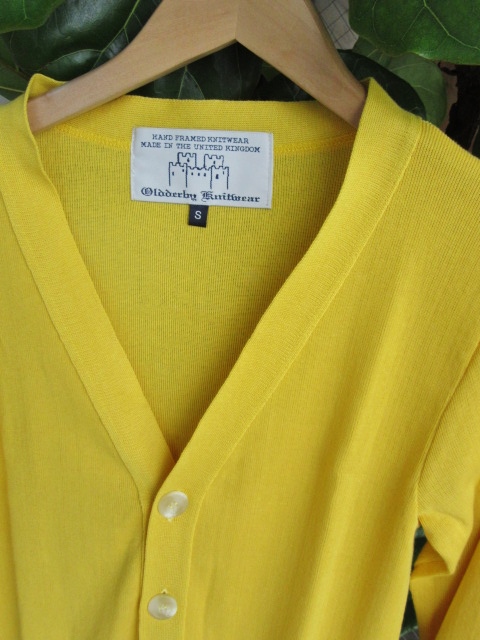 夏カーディガン・・・OLD DERBY (MADE in England)!★!_d0152280_7534469.jpg