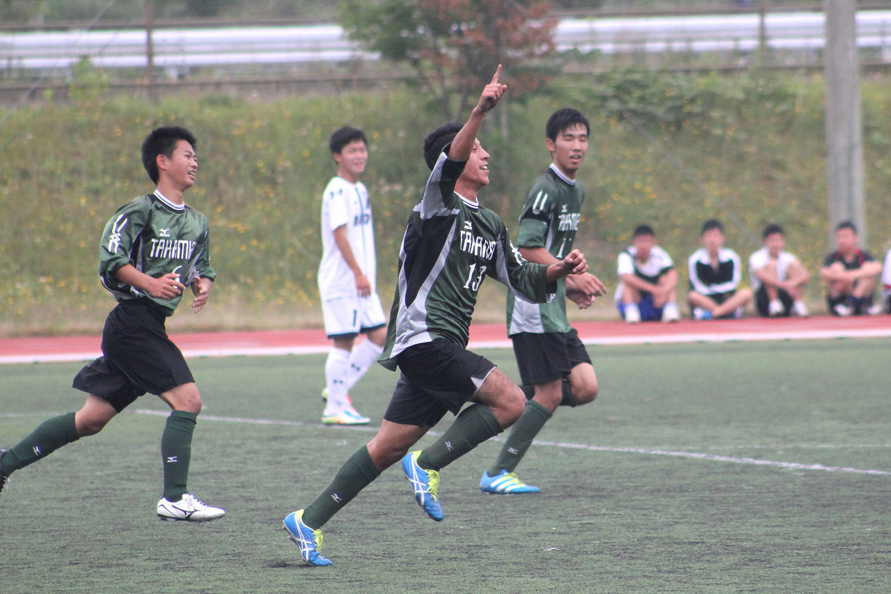 高水vs南陽工（平成28年度山口県高校総体サッカー競技1回戦）_b0341242_06543708.jpg