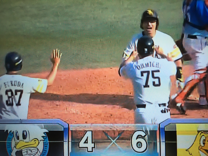 H7連勝 Mを3タテ!松田9号勝越し2ラン!熱男!!_f0212480_17270079.jpg