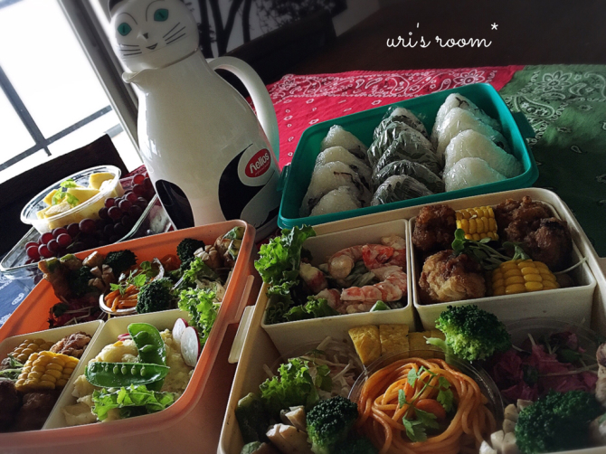 ポチレポさらに続き!自分のものもこっそりちょこっと…(´∀`) それから運動会弁当!_a0341288_11343820.jpg