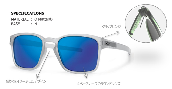 OAKLEY(オークリー)新ライフスタイルサングラスLATCH SQ(ラッチ エスキュー)アジアフィット入荷!_c0003493_1048728.jpg