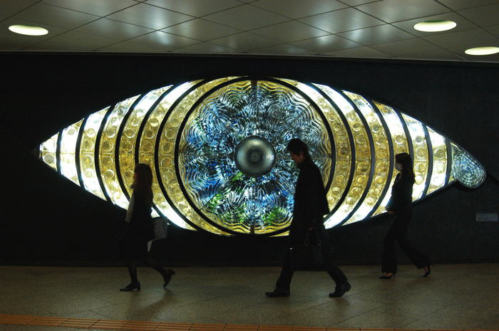 Sign board of the Tokyo Shinjuku undergrroud passage_f0045844_6424767.jpg