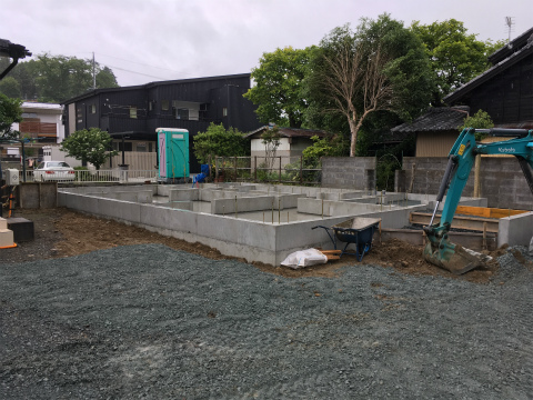 浜北於呂 Nさんの家-1 ★基礎工事_d0205883_1712557.jpg
