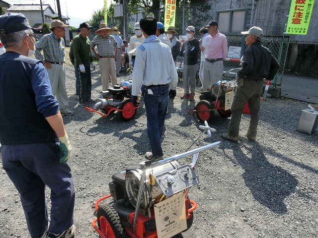 毎年この時期の町内の防疫活動 私も汗だくでやりました!_f0141310_640206.jpg