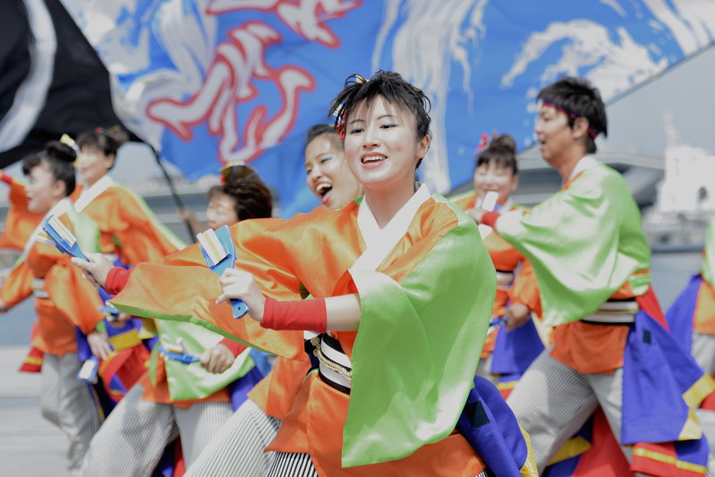 第一回　横浜よさこい祭り　良い世さ来い（二日目）　「乱気流」　（敬称略）　神奈川県小田原市_c0276323_17522233.jpg