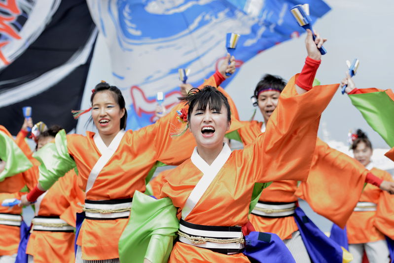 第一回　横浜よさこい祭り　良い世さ来い（二日目）　「乱気流」　（敬称略）　神奈川県小田原市_c0276323_17543536.jpg