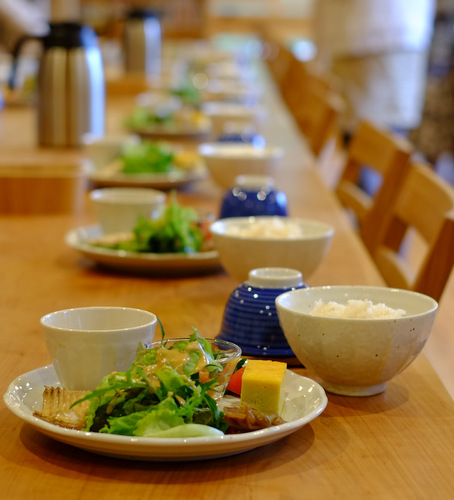 「長野・池田町 八寿恵荘の朝ごはんとカミツレ摘み体験」_a0000029_1226195.jpg