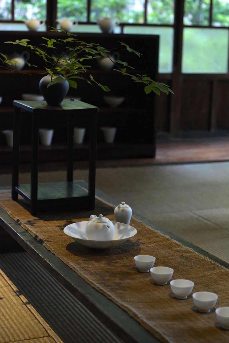 「 森岡希世子展 光の呼吸 」 茶器_d0087761_16495726.jpg