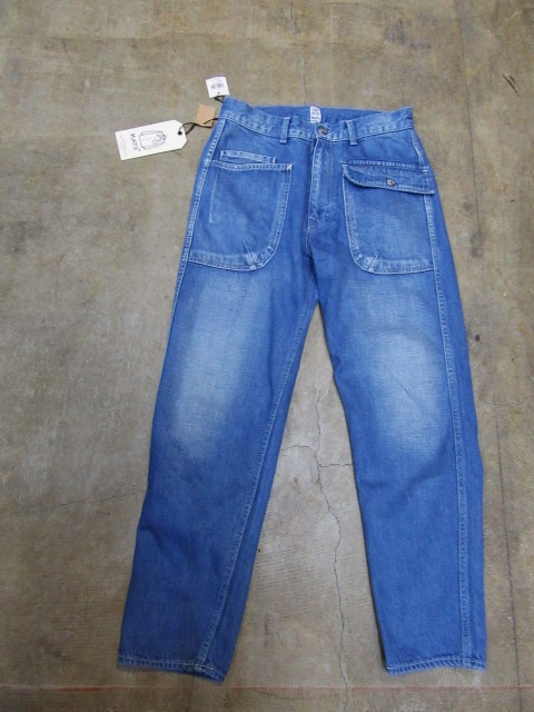 夏に相応しいDENIM 。。。Kato BUSH WORK DENIM (Cropped TYPE)!★!_d0152280_12565858.jpg