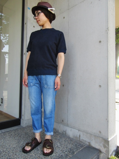 夏に相応しいDENIM 。。。Kato BUSH WORK DENIM (Cropped TYPE)!★!_d0152280_1302597.jpg