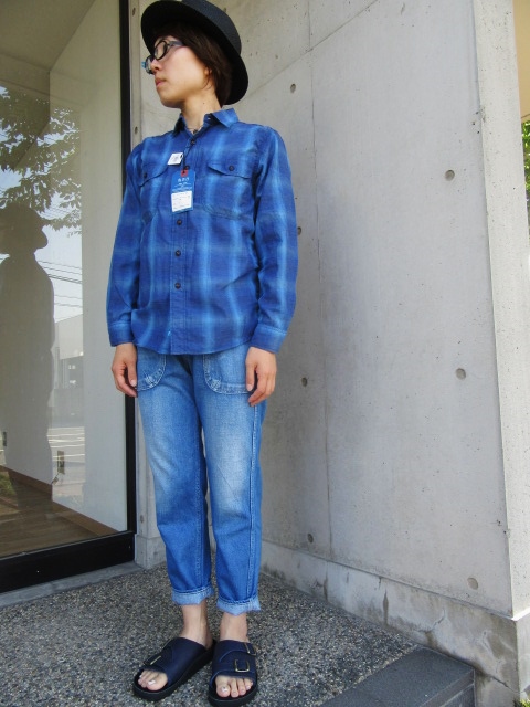 夏に相応しいDENIM 。。。Kato BUSH WORK DENIM (Cropped TYPE)!★!_d0152280_1314167.jpg