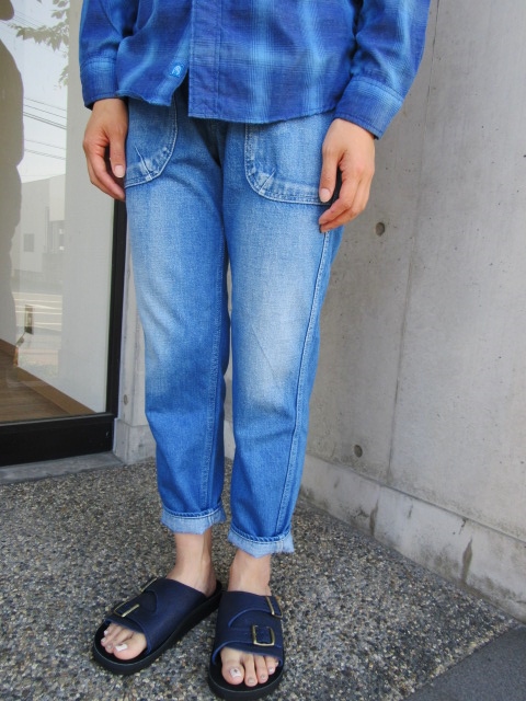 夏に相応しいDENIM 。。。Kato BUSH WORK DENIM (Cropped TYPE)!★!_d0152280_1315763.jpg