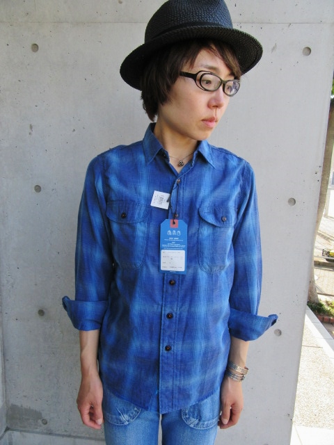 夏に相応しいDENIM 。。。Kato BUSH WORK DENIM (Cropped TYPE)!★!_d0152280_132877.jpg