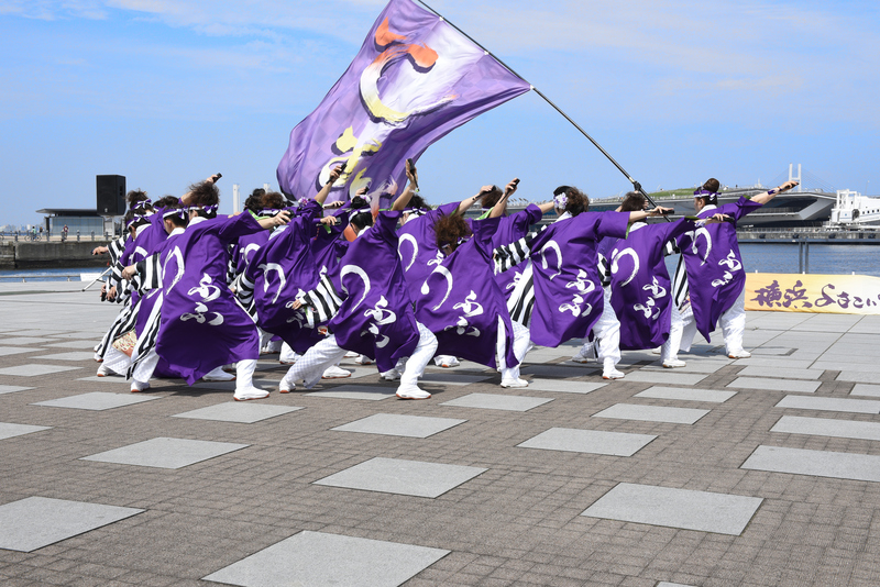 第一回 横浜よさこい祭り 良い世さ来い 二日目 うふふ 神奈川県相模原市 暢気 のんき おやじ