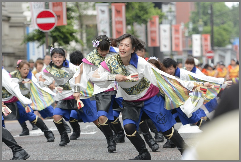 第一回　横浜よさこい祭り　良い世さ来い（二日目）　「真舞會」　（敬称略）　埼玉県坂戸市_c0276323_1611471.jpg