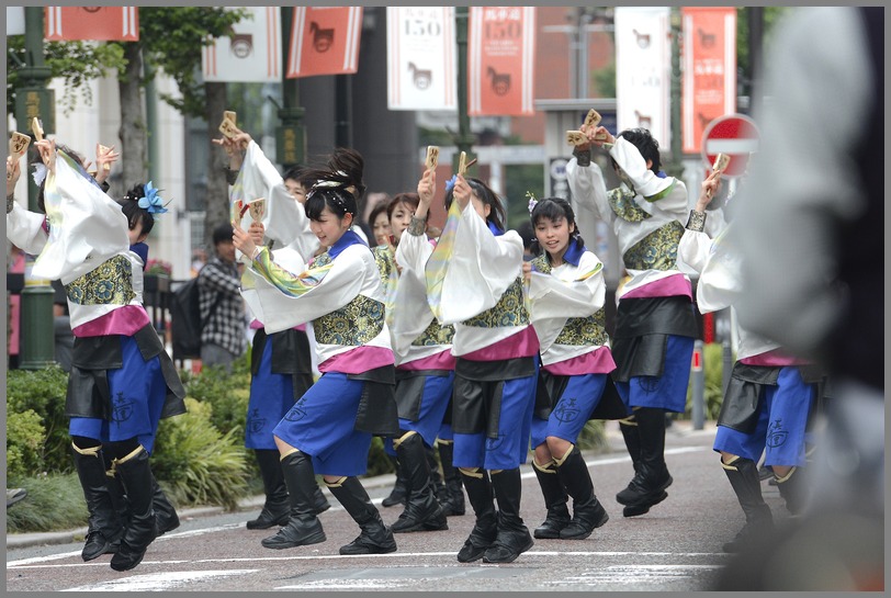 第一回　横浜よさこい祭り　良い世さ来い（二日目）　「真舞會」　（敬称略）　埼玉県坂戸市_c0276323_1641839.jpg