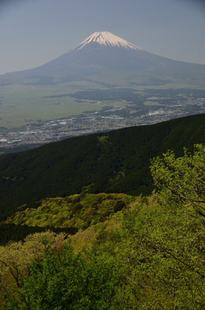 芦ノ湖　富士山と赤い鳥居_a0287533_20424582.jpg