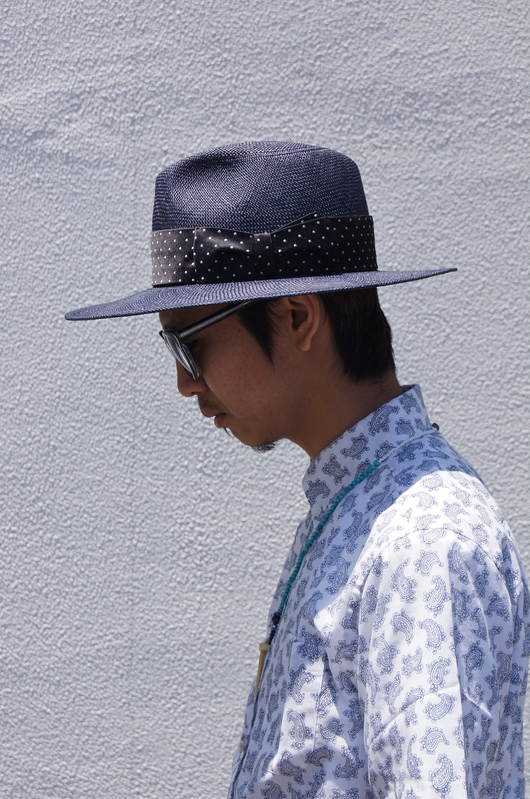 WACKO MARIA - PAISLEY SHIRT & PANAMA HAT : dogdays☆underpass