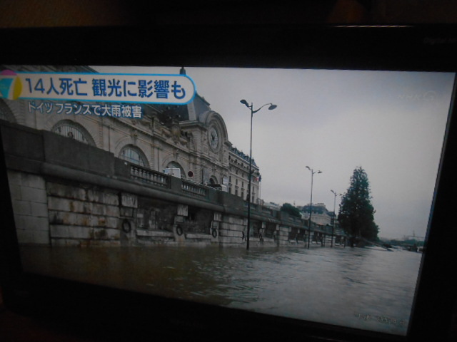 六月のパリの街の洪水・非常事態・・・危機管理が欠如しているフランス・・・_a0342405_05572760.jpg