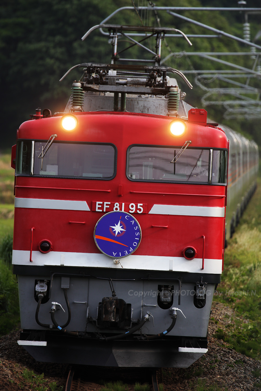 16 6 4 Sat 5系尾瀬臨 Ef81 95カシオペアクルーズ Photolog By Hiroshi N