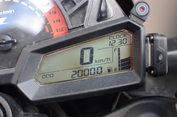 【悲報？】Z250,無事２００００キロ達成【朗報？】_c0336907_16063929.jpg