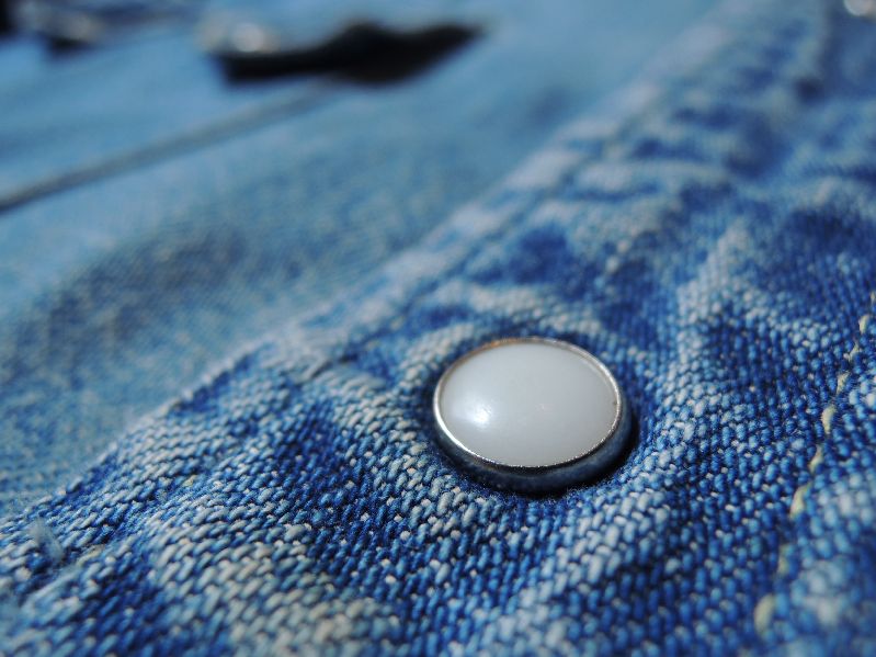 50S LEVI'S DENIM WESTERN SHIRT SHORTHORN--RECOMMEND
