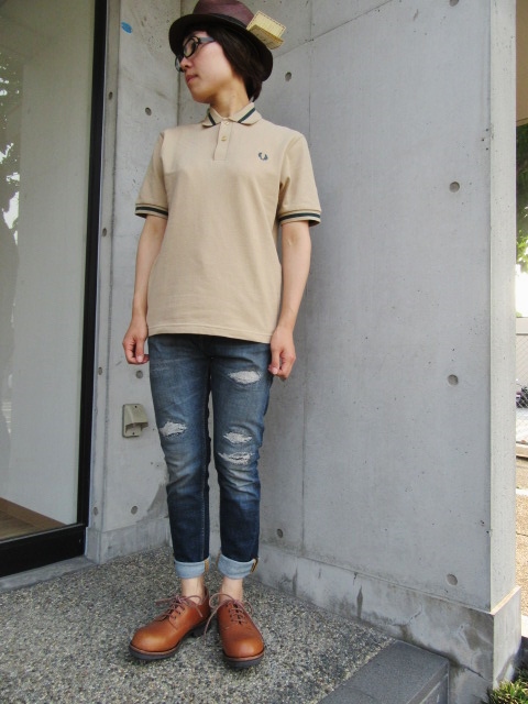 FRED PERRY (店舗限定・LAUREL LINE) ･･･ TIPPED LINE POLO！★！_d0152280_1541583.jpg