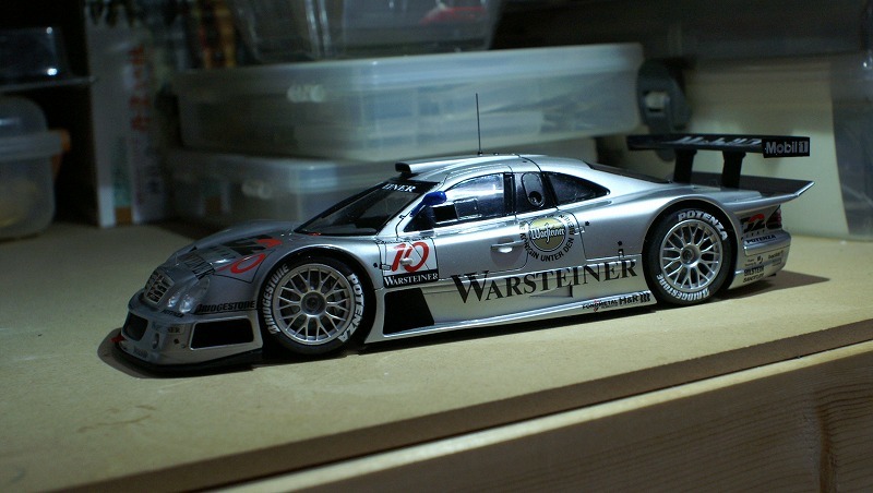 タミヤ メルセデスCLK-GTR 1/24 製作記その3 完成 : すいすいストリーマー