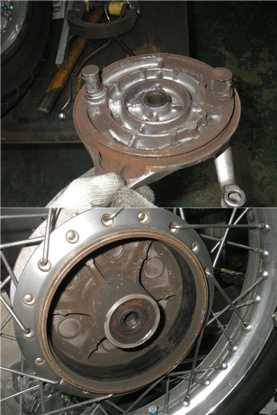 KAWASAKI エストレア 部品交換と整備_e0218639_21381915.jpg