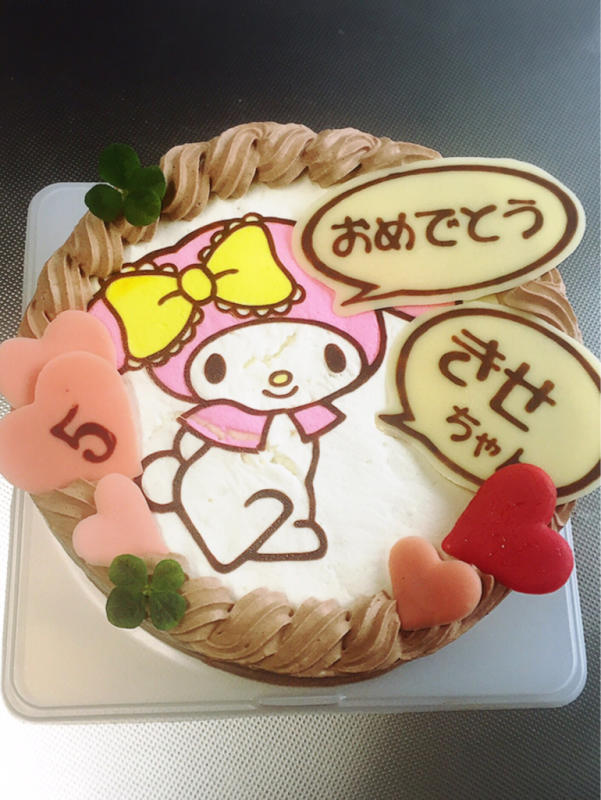 マイメロのお誕生日ケーキ_f0305147_07530312.jpg