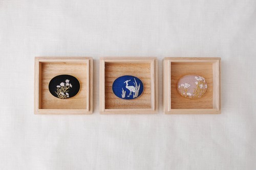 光琳刺繍帯留 初夏の新作_a0197730_10541055.jpg