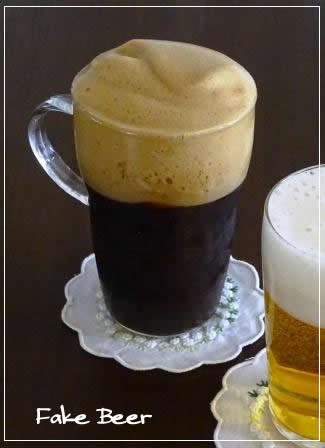 父の日に最適 黒ビールみたいな珈琲ゼリー パンのちケーキ時々わんこ 父の日に最適 黒ビールみたいな珈琲ゼリー パンのちケーキ時々わんこ