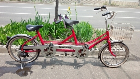 再値下げしました‼️【大阪】FUJI    タンデム自転車 (2人乗り自転車)