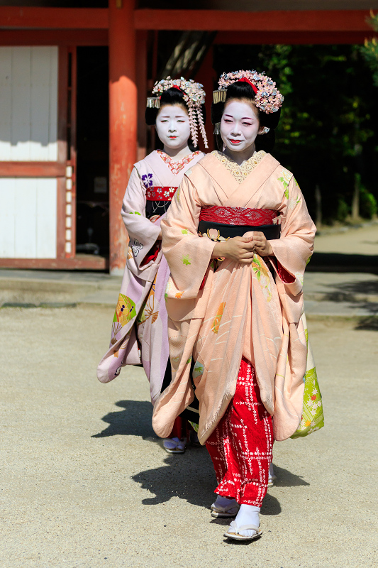 平安神宮例祭翌日祭　神賑行事（祇園東・富多愛さん、富久春さん、駒子さん、雛佑さん、叶菜さん）_f0155048_22474592.jpg