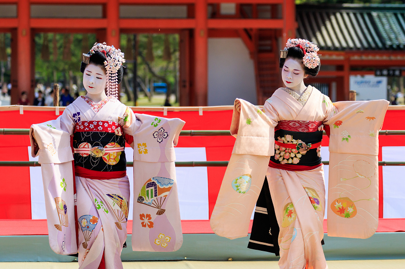 平安神宮例祭翌日祭　神賑行事（祇園東・富多愛さん、富久春さん、駒子さん、雛佑さん、叶菜さん）_f0155048_22551395.jpg